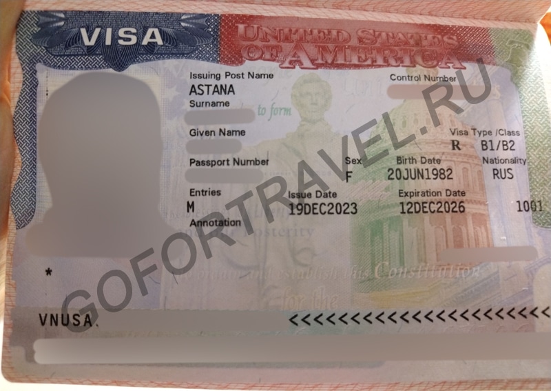 Особенности получения визы США в чистый паспорт